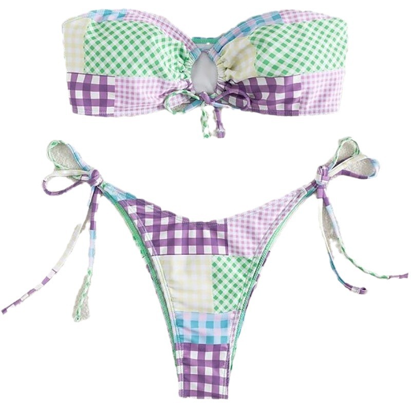 2024 fashion bra bikini women's two piece swimsuit girls bathing suit beachwear set new print design 2024 fashion bra bikini women's two piece swimsuit girls bathing suit beachwear set new print design